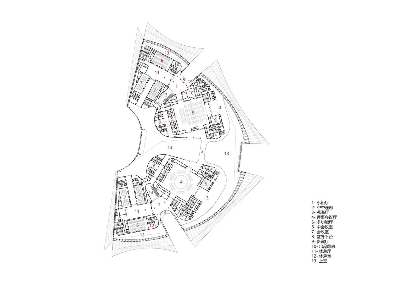 BIM Architecture | Nansha International Financial Forum (IFF) Permanent Venue/Tongji University Architectural Design and Research Institute