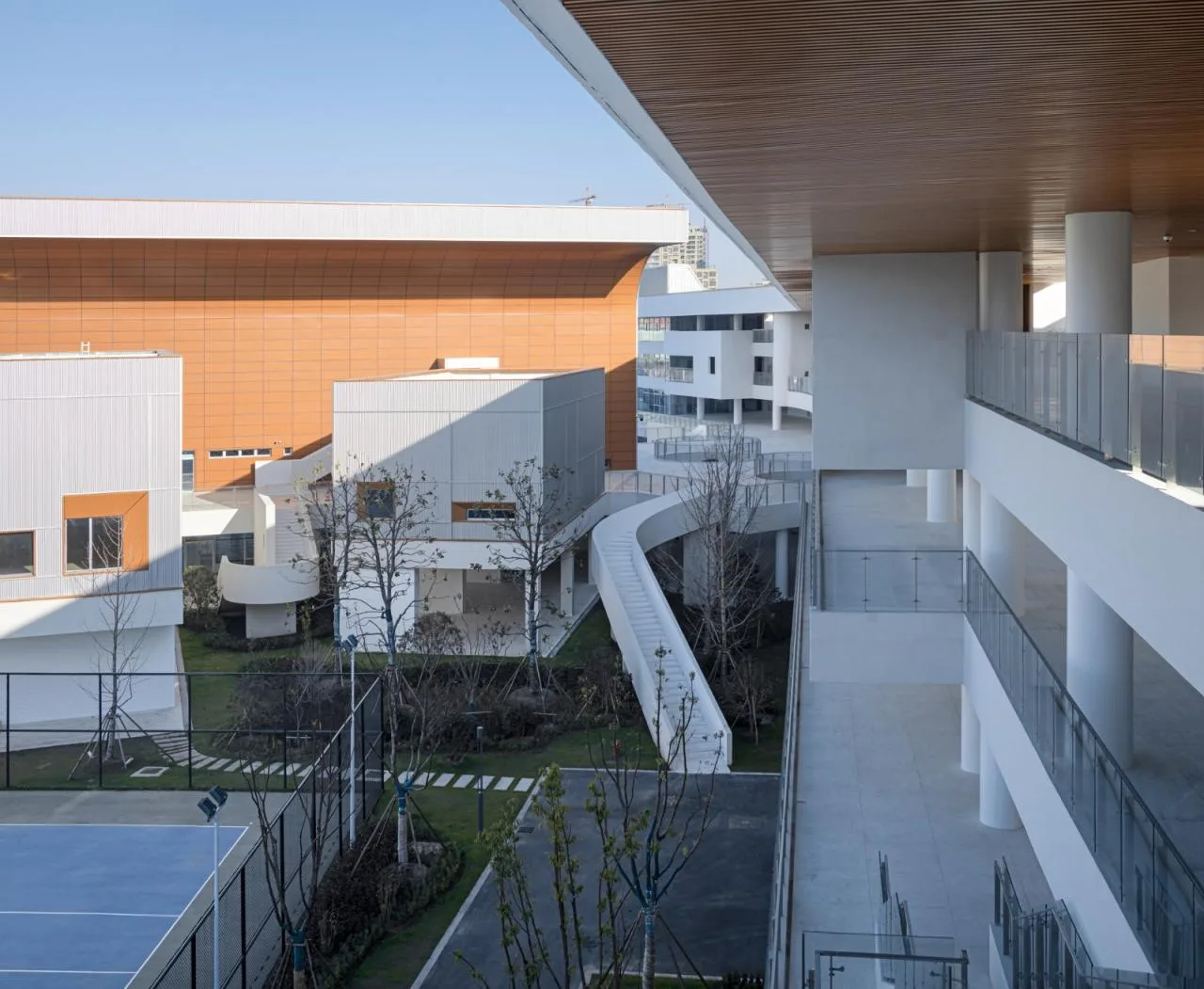 BIM Architecture | Nantong Nengda Middle School/Jiucheng Urban Architecture