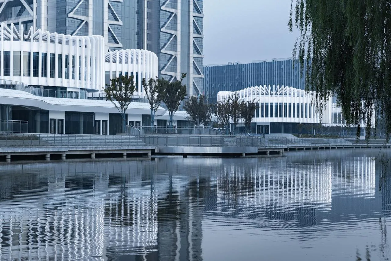 BIM Architecture | Orchid Pavilion: Jiuliudu Riverside Art District/UUA Architectural Firm