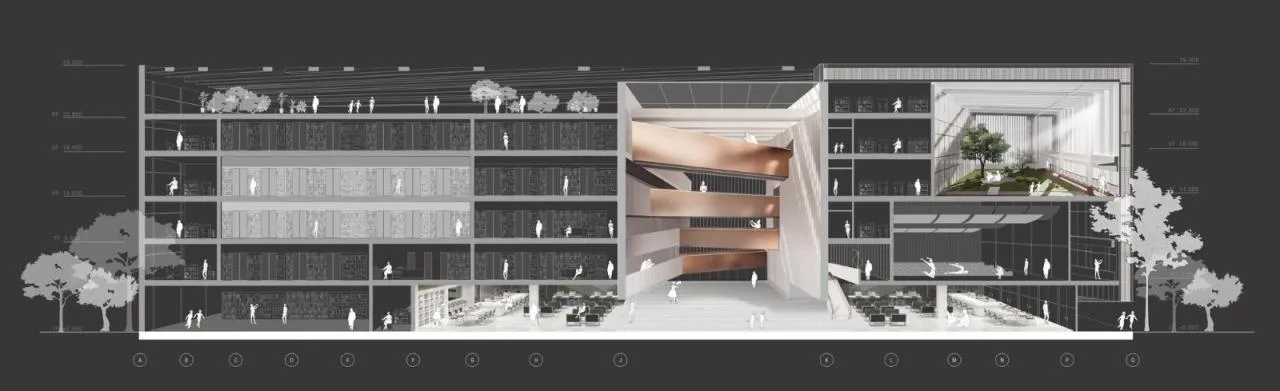 BIM Architecture | Shanghai Jiading District Archives/Huajian Group Shanghai Architectural Design and Research Institute