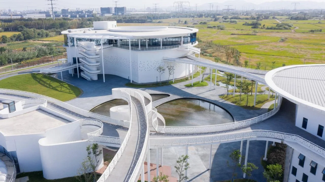 BIM Architecture | Yixing Urban Sewage Resource Concept Factory/Tsinghua Institute Supu Studio