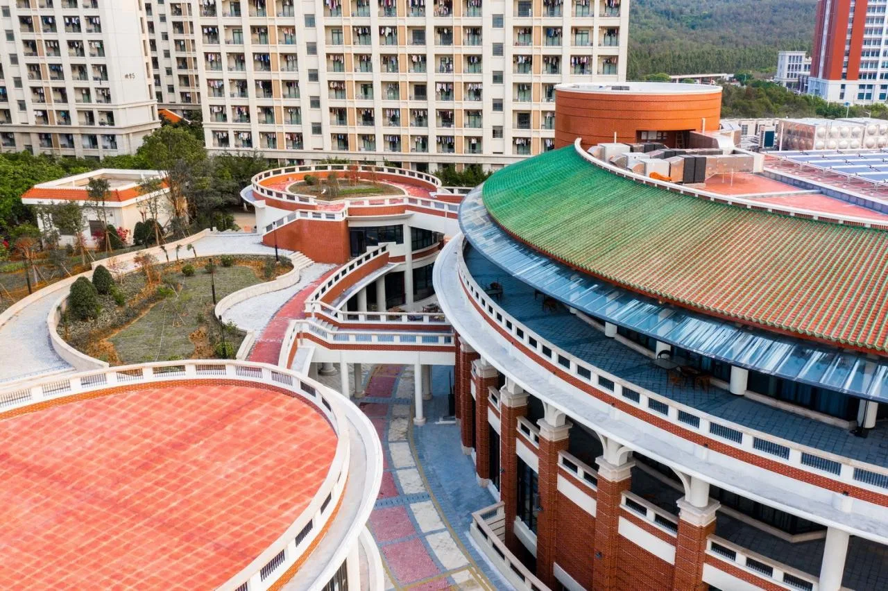 BIM Architecture | Xiamen University Xiang'an Campus Central Student Canteen (Siyuan Restaurant)/Xiamen University Architectural Design and Research Institute Co., Ltd. (AUAD)