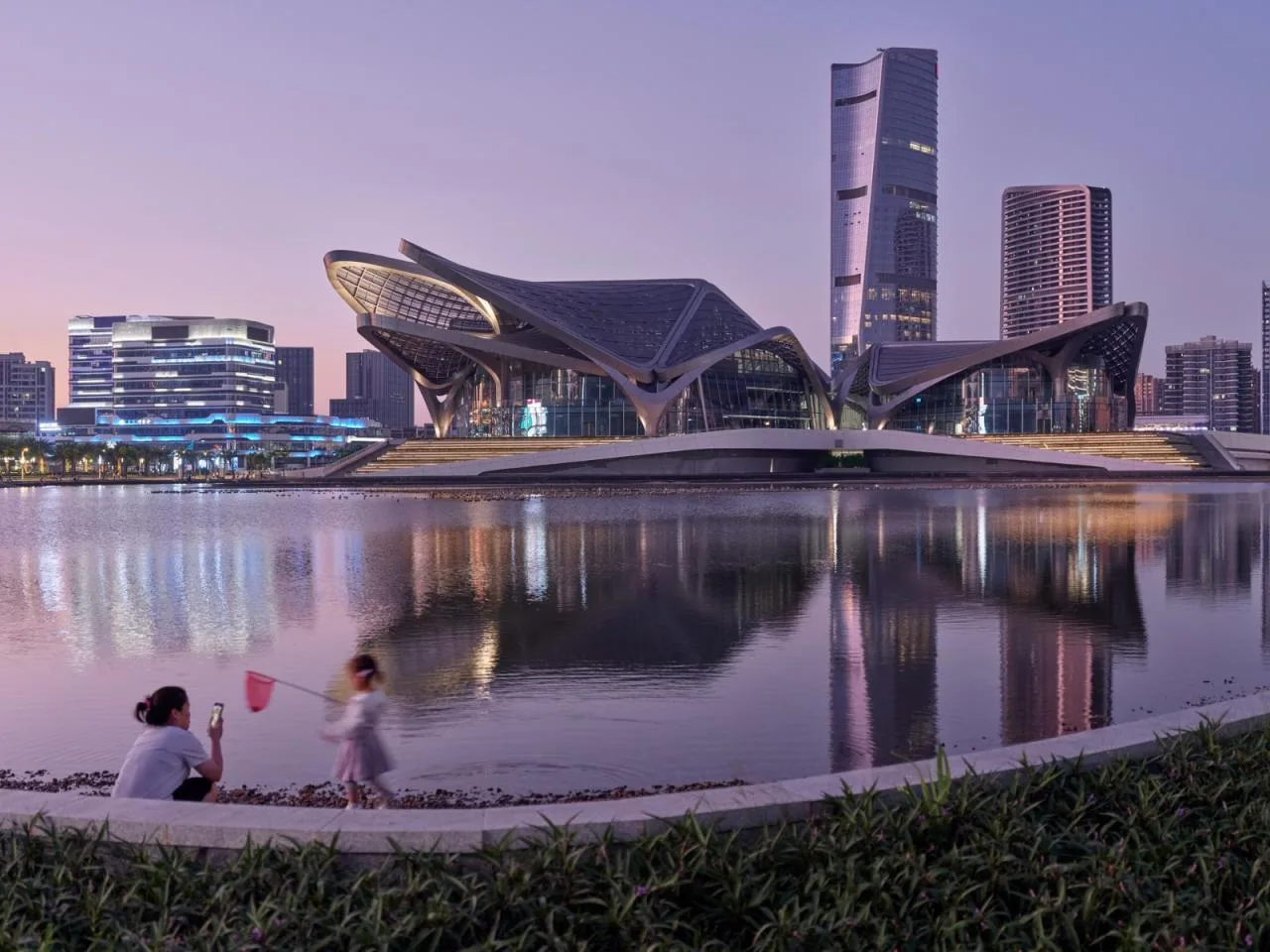 BIM Architecture | Zhuhai Jinwan Citizen Art Center/Zaha Hadid Architects