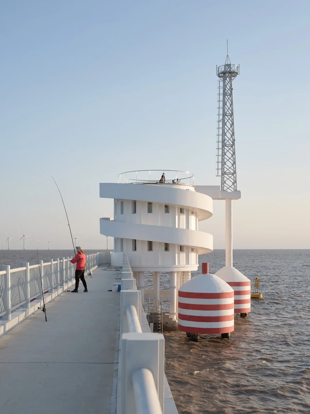 BIM Architecture | Twisted Tower and Spiral Station, Ecological Infrastructure/HCCH Dust Collection Building in Shanghai's Offshore Environment