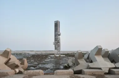 BIM Architecture: Twisted Tower and Spiral Station at Shanghai’s Offshore Ecological Infrastructure – HCCH Dust Collection Building-BIM WORLD
