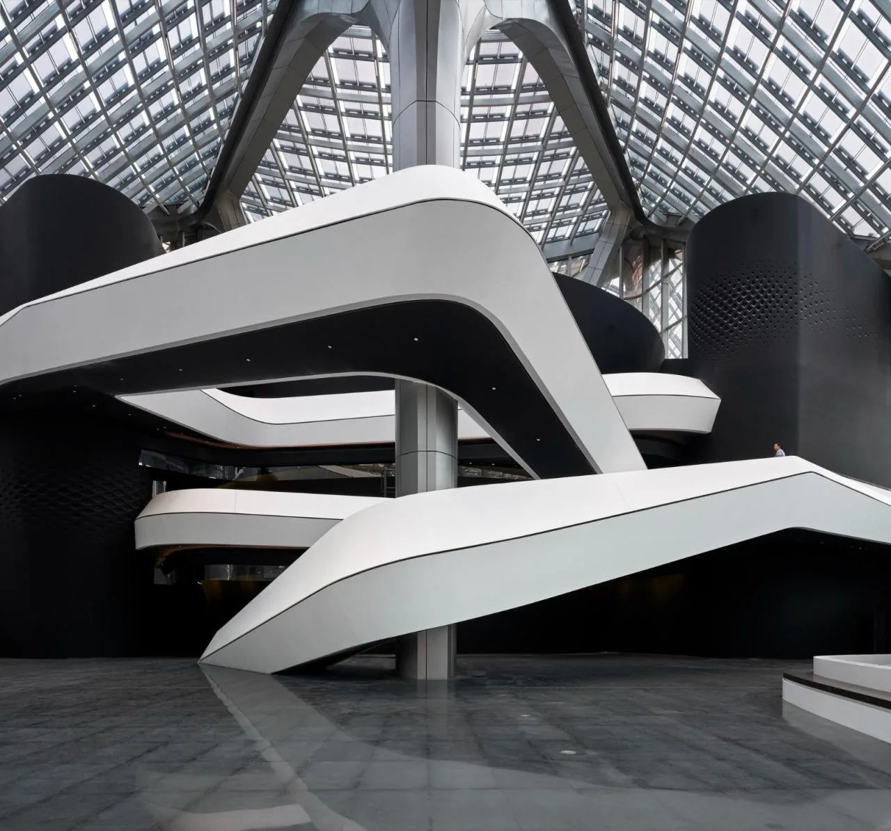 BIM Architecture | Zhuhai Jinwan Citizen Art Center/Zaha Hadid Architects