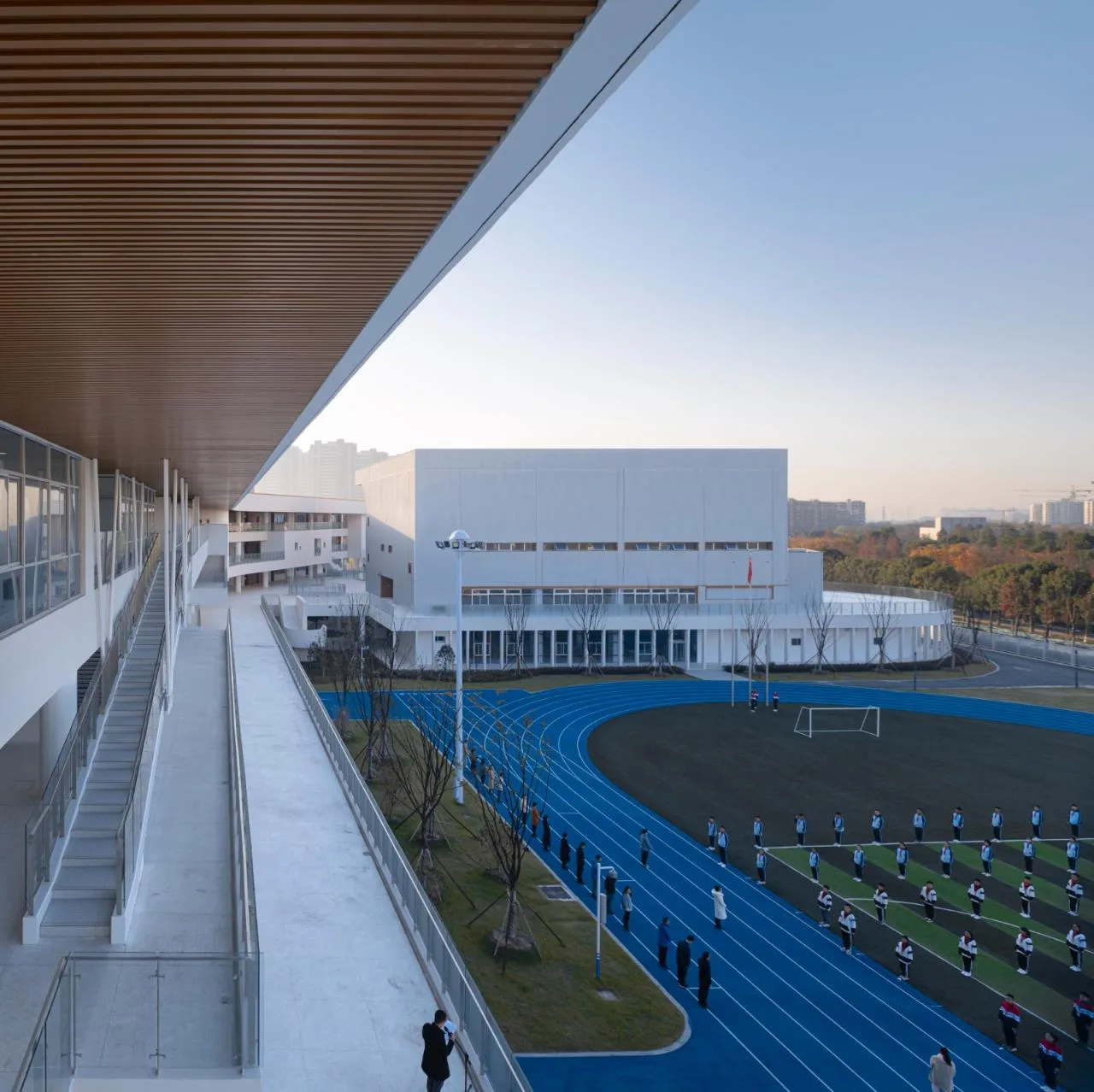 BIM Architecture | Nantong Nengda Middle School/Jiucheng Urban Architecture