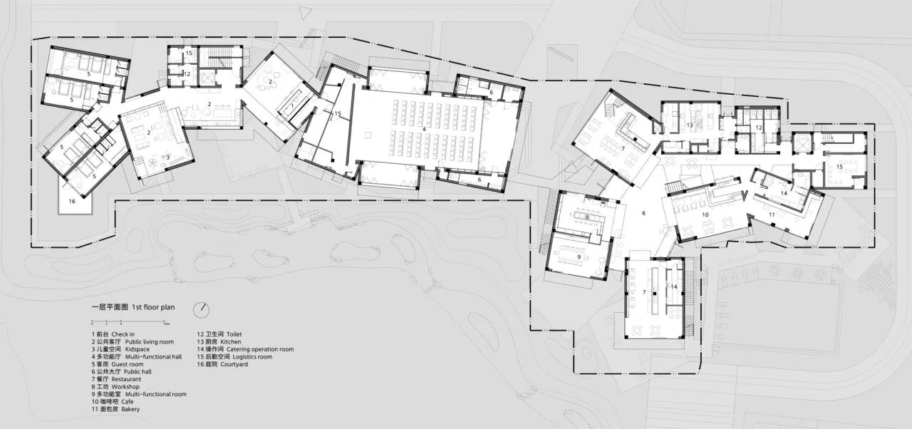BIM Architecture | Huzhou Xipo Laoling Liangshi/Jumping House Architecture Studio