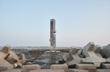 BIM Architecture: Twisted Tower and Spiral Station at Shanghai’s Offshore Ecological Infrastructure – HCCH Dust Collection Building-BIM WORLD