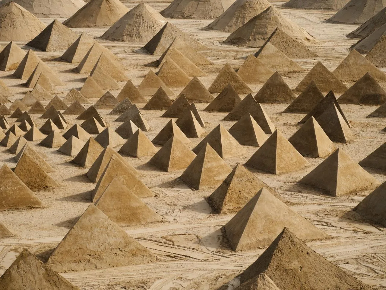 BIM Architecture | Immersive Land Artwork: "Self Similarity" by Jim Denevan