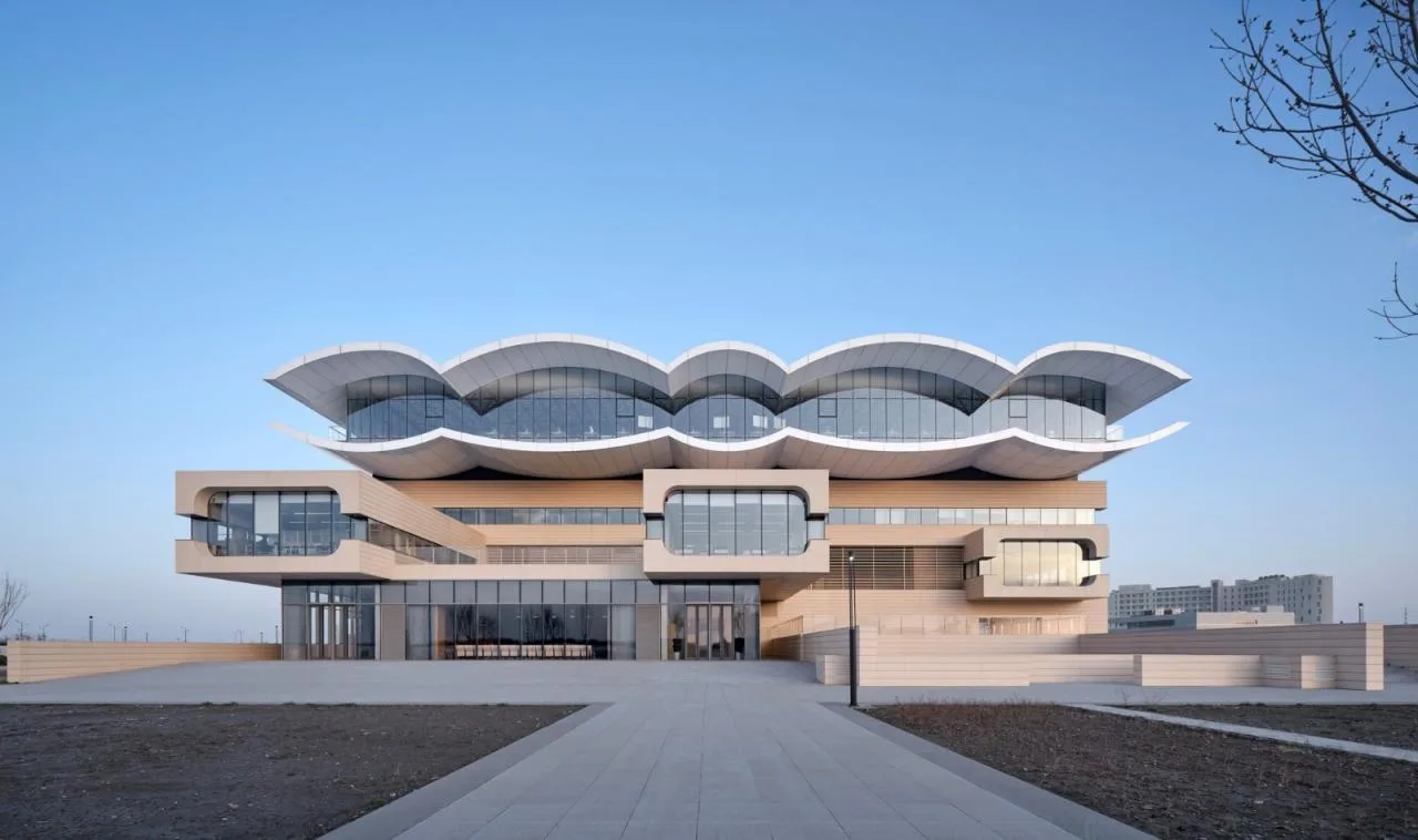 BIM Architecture | Civil Aviation University of China Ninghe Campus Library/Tongji Original Works Studio