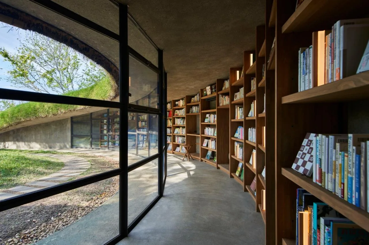BIM Architecture | Clearing Fields on Sunny Days and Reading Books on Rainy Days, Farmers' Earth Library/Nakamura Taki Architectural Firm&  NAP