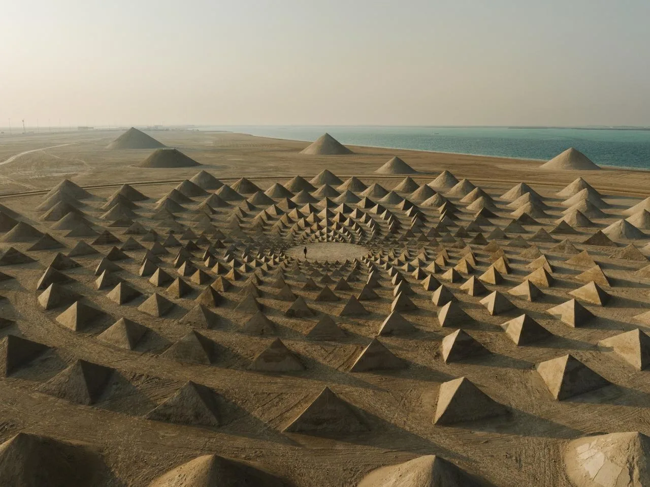 BIM Architecture | Immersive Land Artwork: "Self Similarity" by Jim Denevan