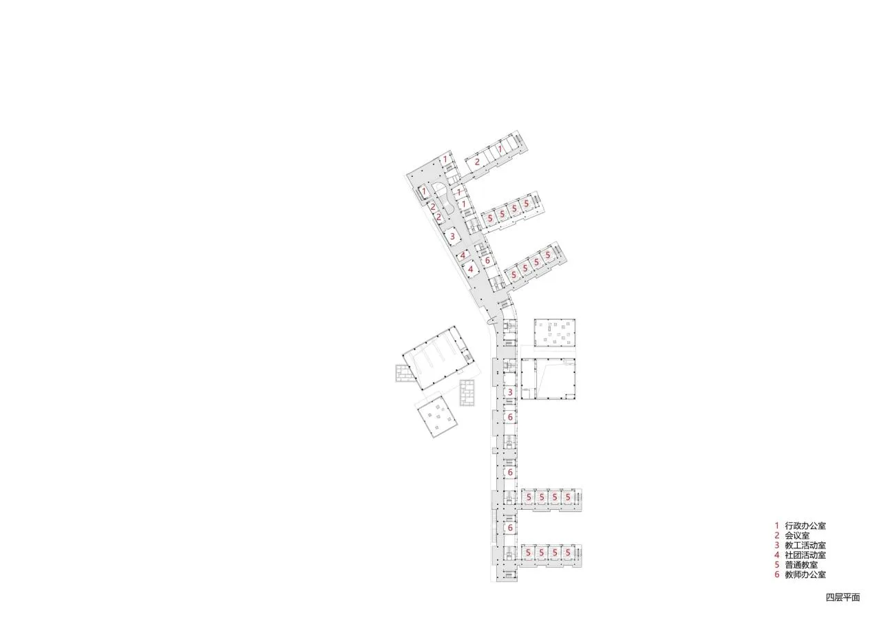 BIM Architecture | Nantong Nengda Middle School/Jiucheng Urban Architecture