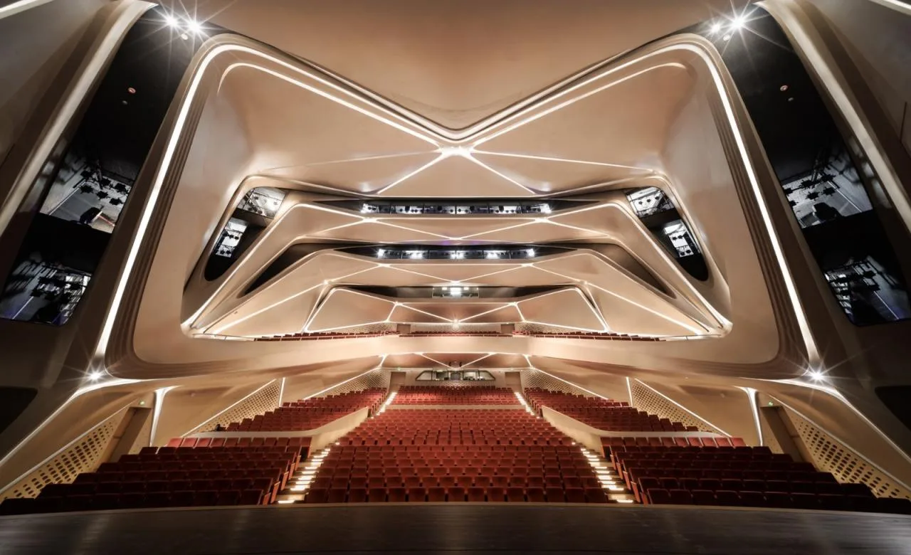 BIM Architecture | Zhuhai Jinwan Citizen Art Center/Zaha Hadid Architects