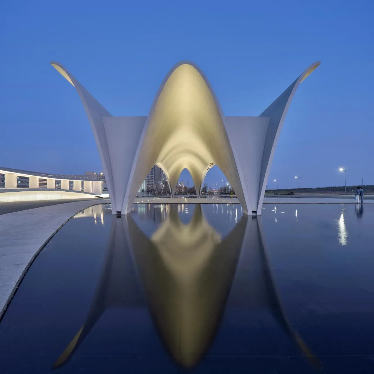 BIM Architecture | Civil Aviation University of China Ninghe Campus Library/Tongji Original Works Studio