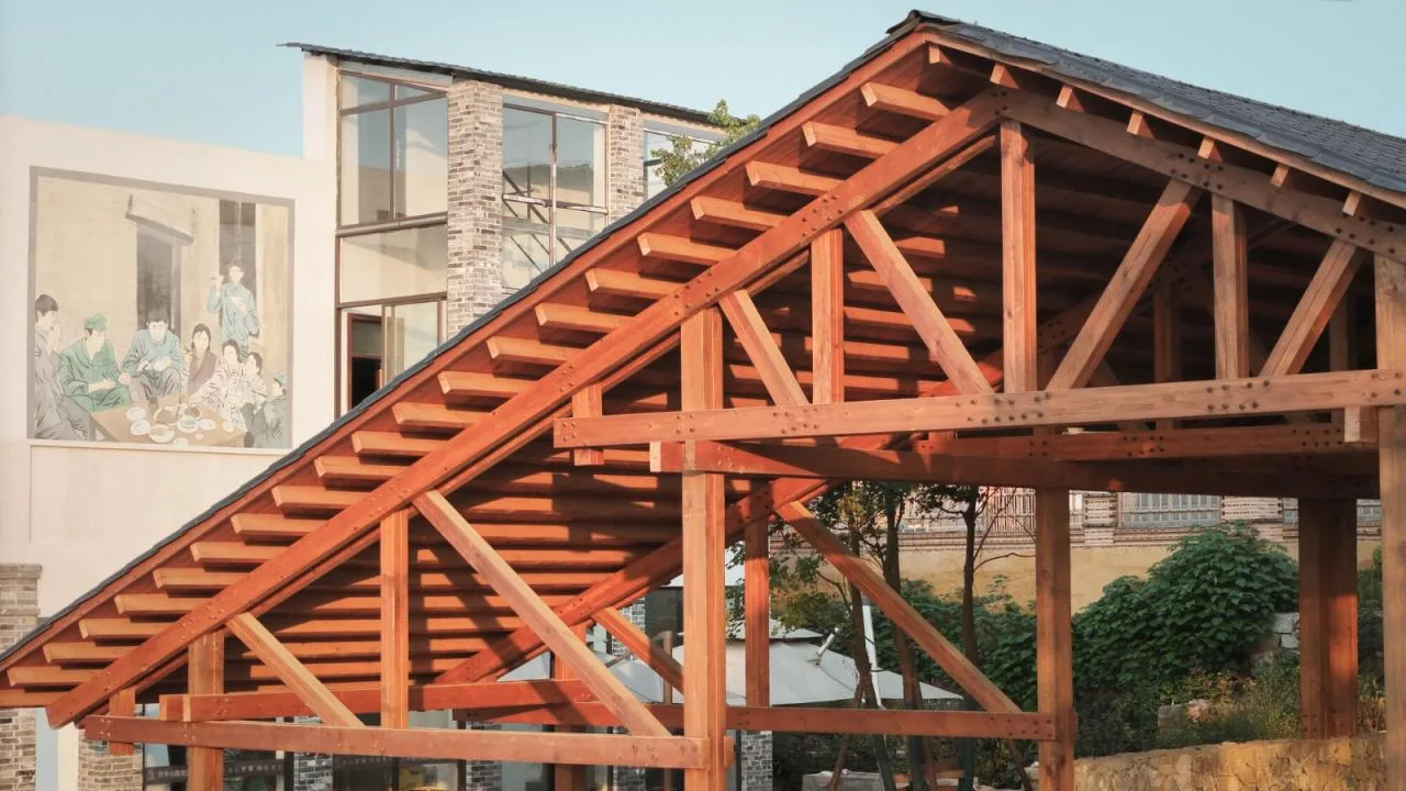 BIM Architecture | Dongyang Village Wooden Structure Practice/Starry Sky Architecture Studio