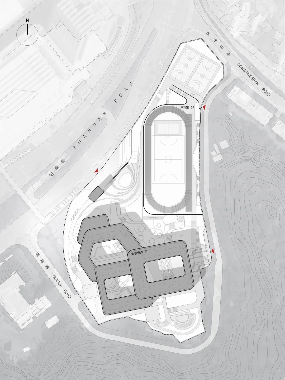 BIM Architecture | Xiamen Jinbang Primary School/Xiamen Helidao Engineering Design Institute Unified Architecture Studio