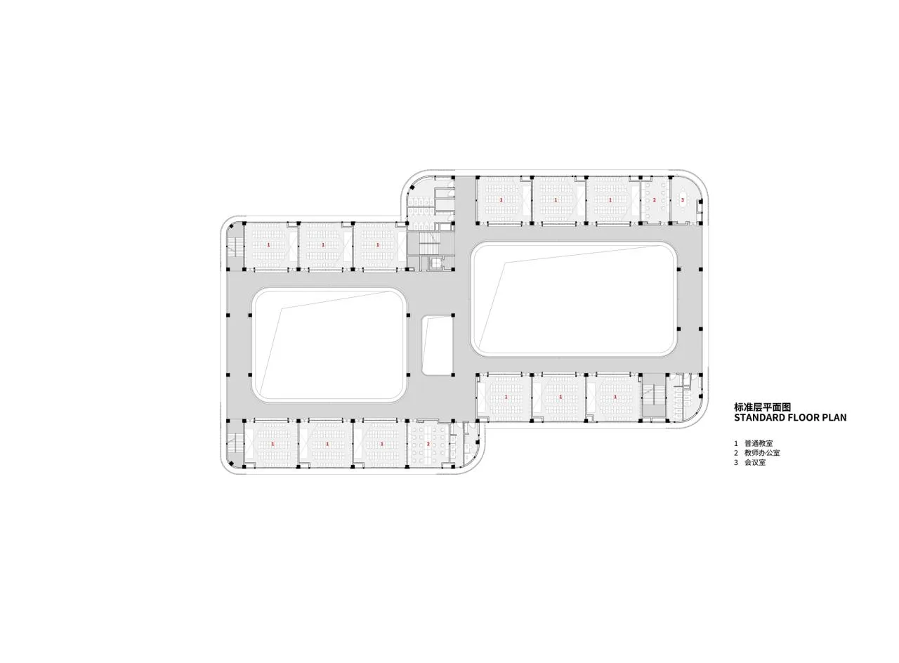 BIM Architecture | Xiamen Jinbang Primary School/Xiamen Helidao Engineering Design Institute Unified Architecture Studio