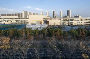 BIM Design for Nantong Nengda Middle School by Jiucheng Urban Architecture-BIM WORLD