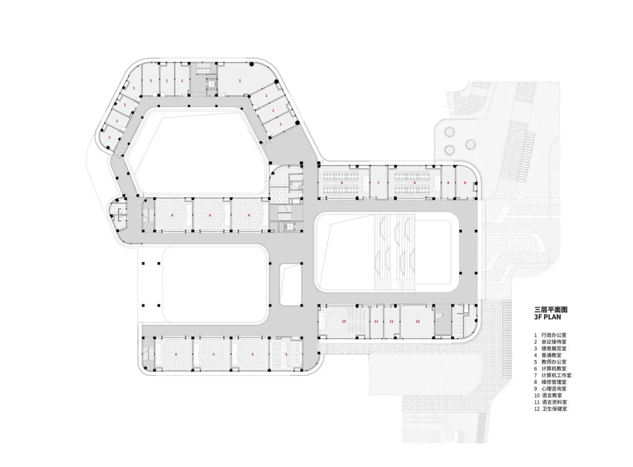 BIM Architecture | Xiamen Jinbang Primary School/Xiamen Helidao Engineering Design Institute Unified Architecture Studio