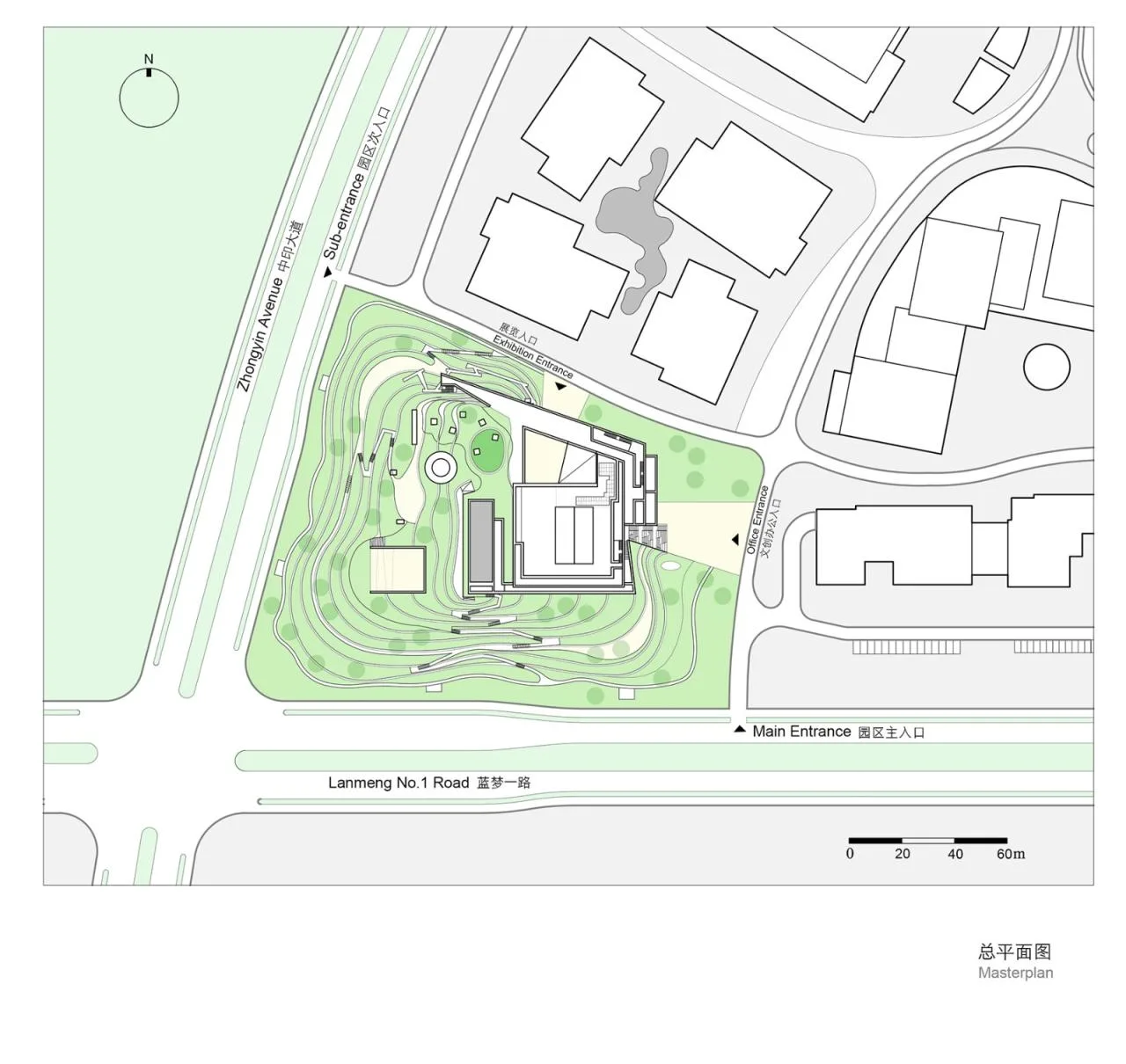 BIM Architecture | Hainan Ecological Smart New City Digital City Hall/Tsinghua University Architectural Design and Research Institute Supu Architecture Studio