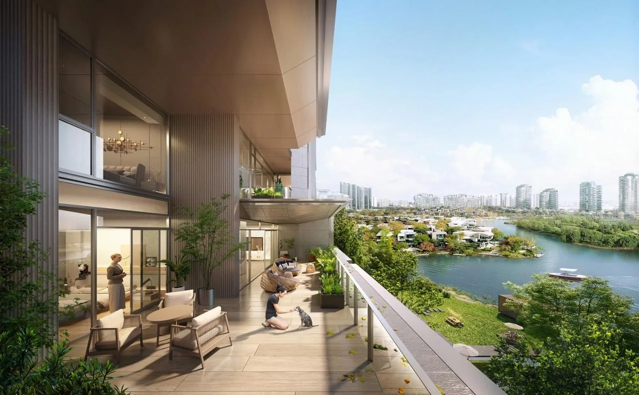 BIM Architecture | Chengdu Luhu Heishi Island: Vertical Five Linked Villas/Meng Fanhao Line+Architectural Firm