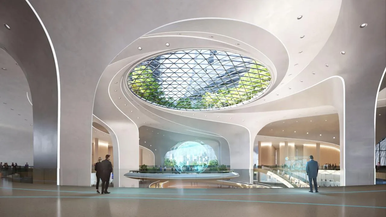 BIM Architecture | Spiral Building: Tencent Shenzhen New Headquarters Design Competition/Orel Shiren