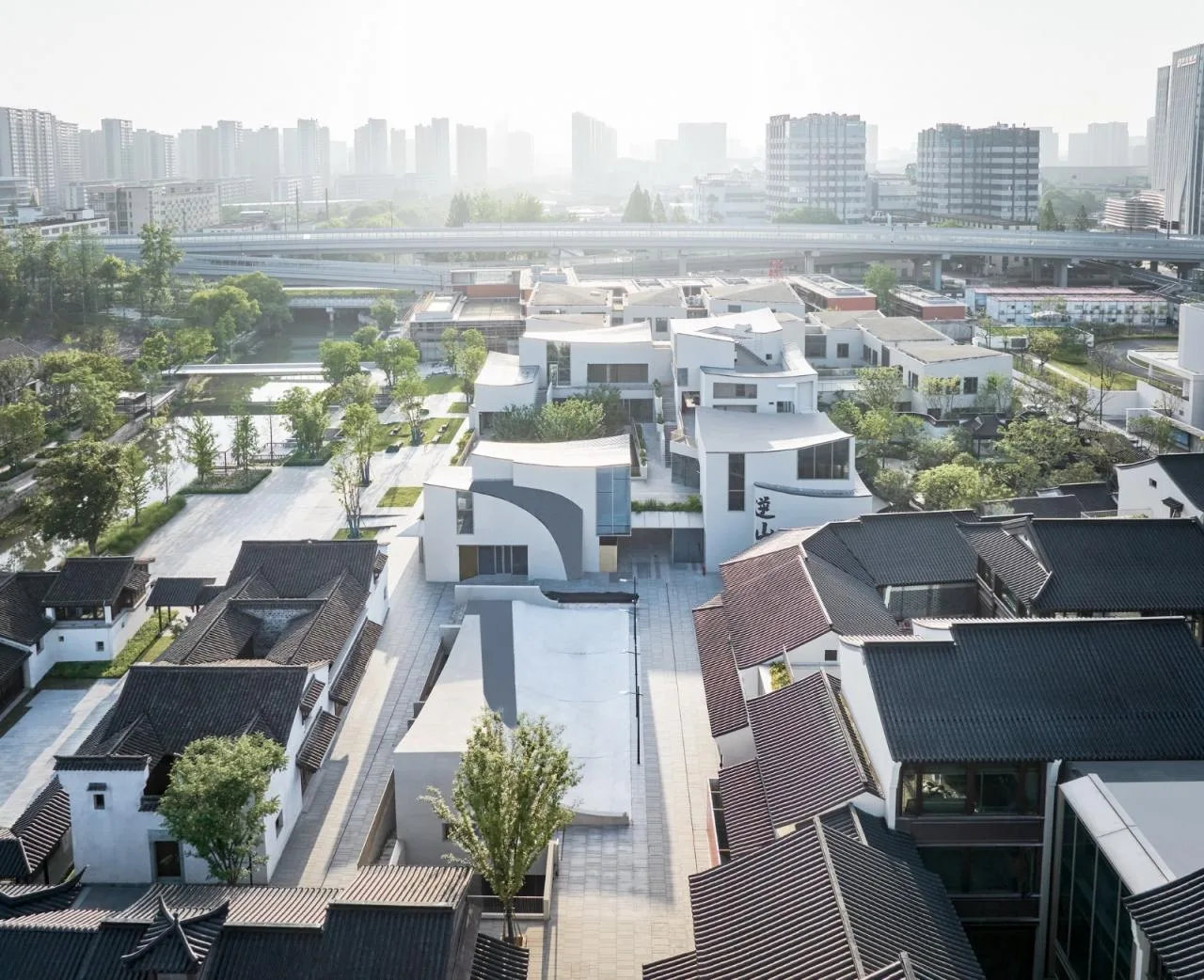 BIM Architecture | Xiangfu Bridge Traditional Style Block: Urban Revitalization and Block Revitalization/Goa Elephant Design