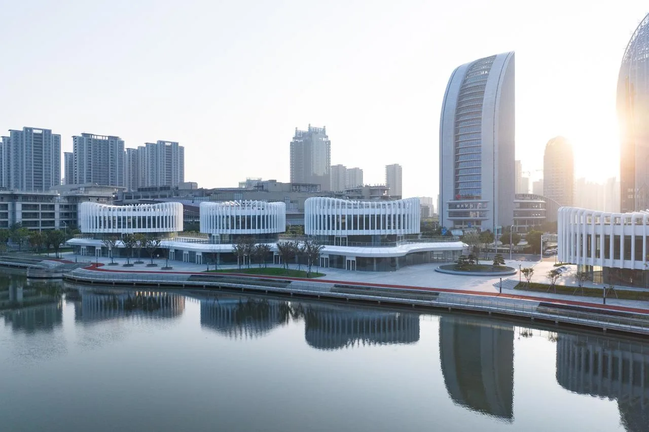 BIM Architecture | Orchid Pavilion: Jiuliudu Riverside Art District/UUA Architectural Firm