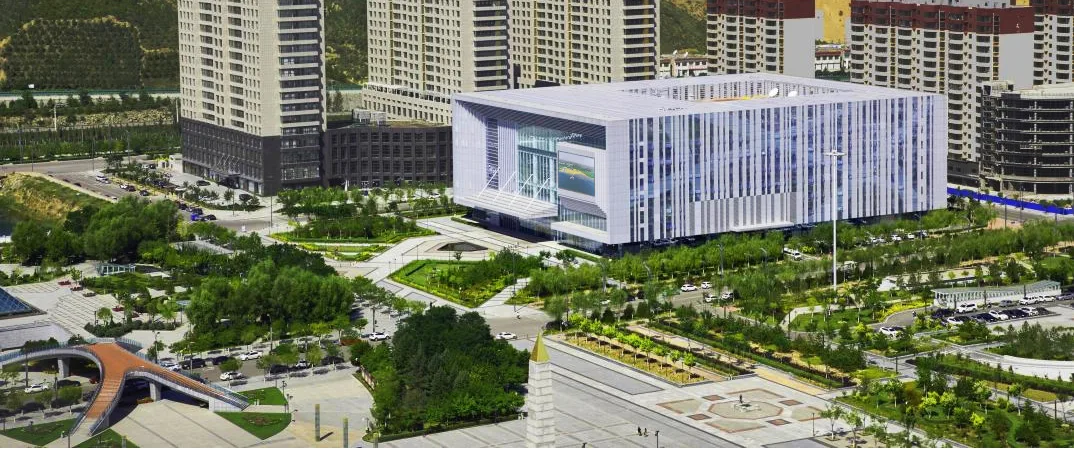 BIM Architecture | Shenmu News and Culture Center/Chinese Academy of Sciences Architectural Design and Research Institute Co., Ltd