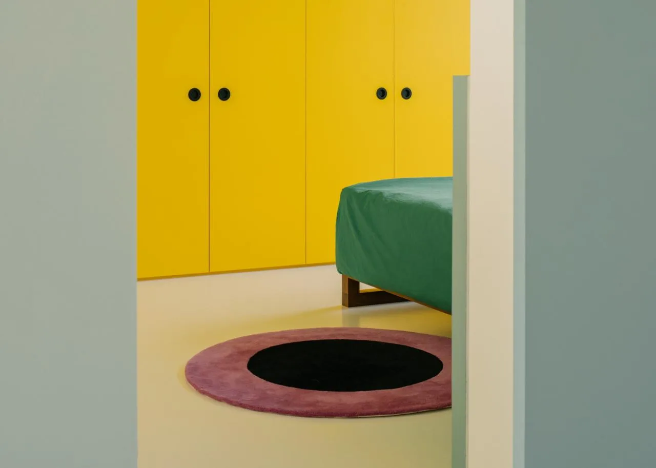 BIM Architecture | Home of Vibrant Colors: Renovation of Brutalist Apartments/SPARK in Singapore