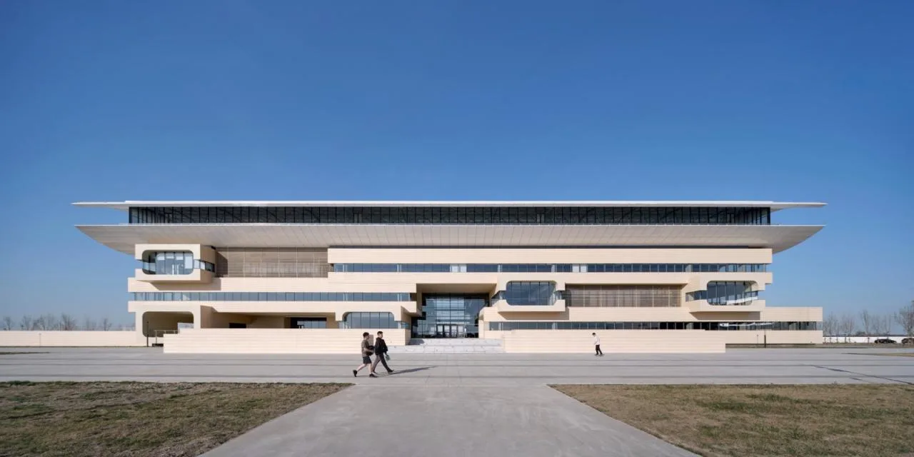 BIM Architecture | Civil Aviation University of China Ninghe Campus Library/Tongji Original Works Studio