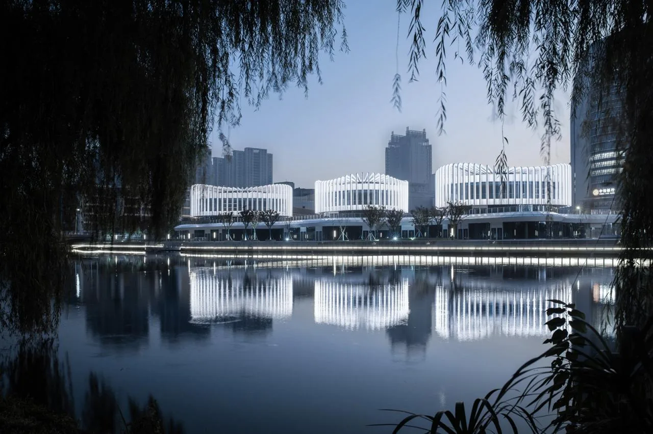 BIM Architecture | Orchid Pavilion: Jiuliudu Riverside Art District/UUA Architectural Firm