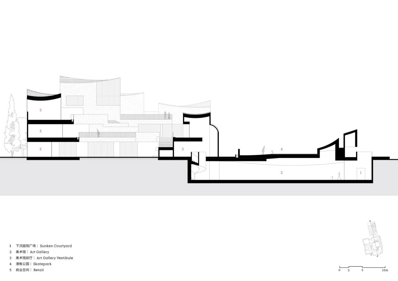 BIM Architecture | Xiangfu Bridge Traditional Style Block: Urban Revitalization and Block Revitalization/Goa Elephant Design