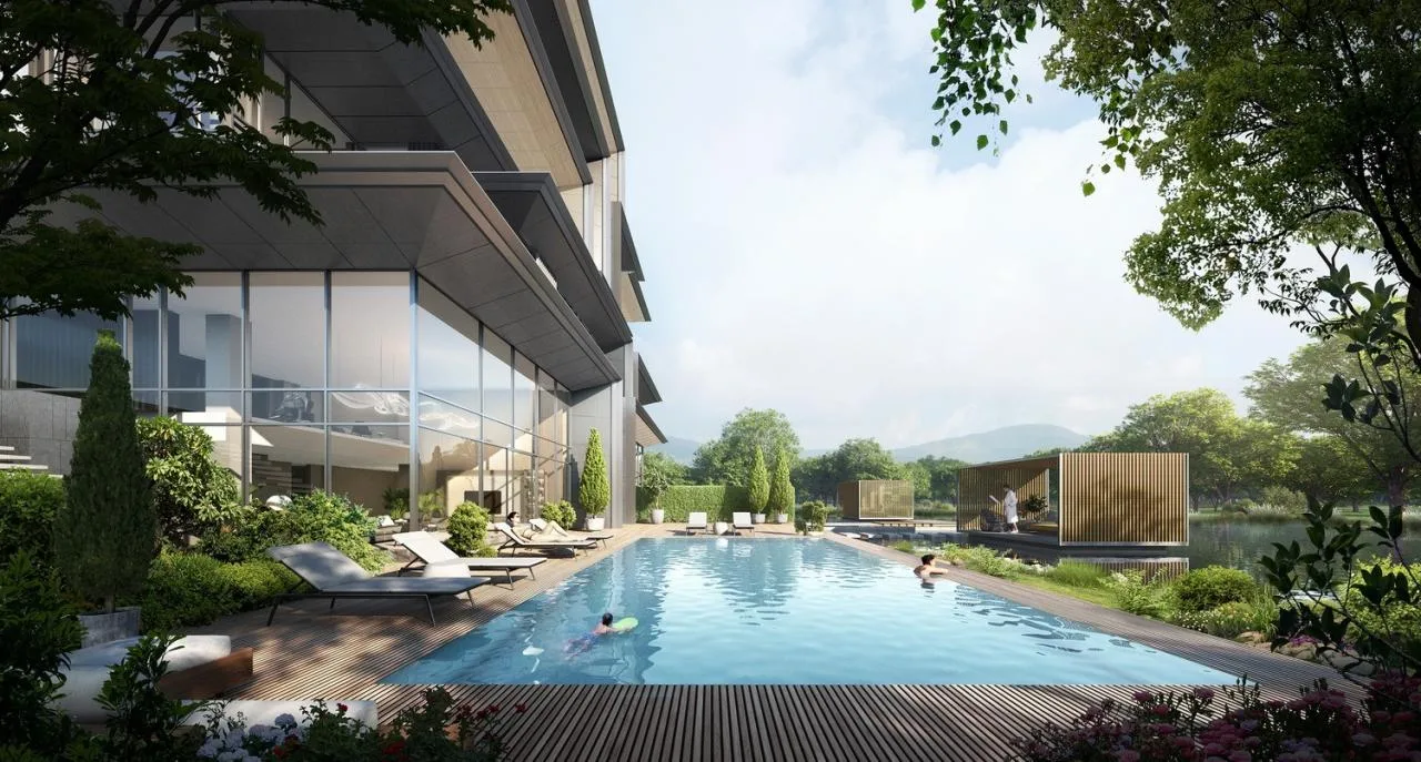 BIM Architecture | Chengdu Luhu Heishi Island: Vertical Five Linked Villas/Meng Fanhao Line+Architectural Firm