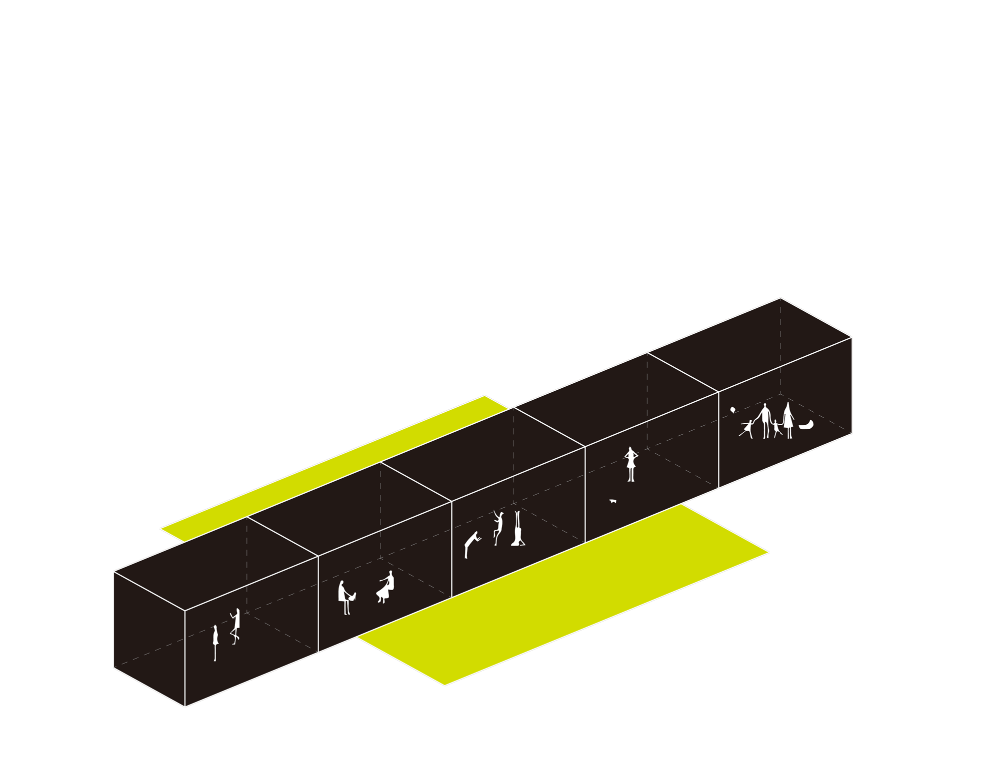 BIM Architecture | Chengdu Luhu Heishi Island: Vertical Five Linked Villas/Meng Fanhao Line+Architectural Firm