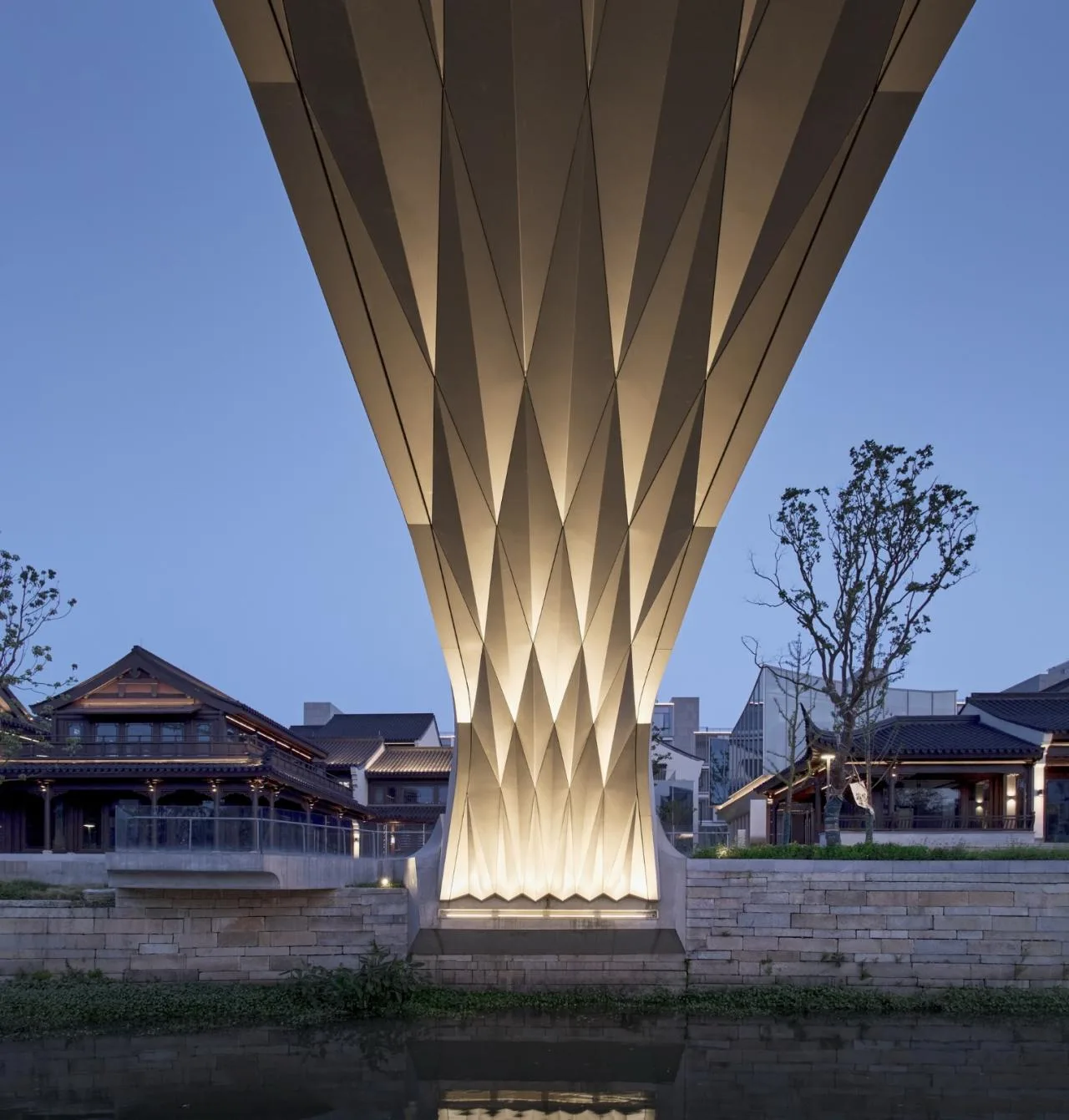BIM Architecture | Xiangfu Bridge Traditional Style Block: Urban Revitalization and Block Revitalization/Goa Elephant Design