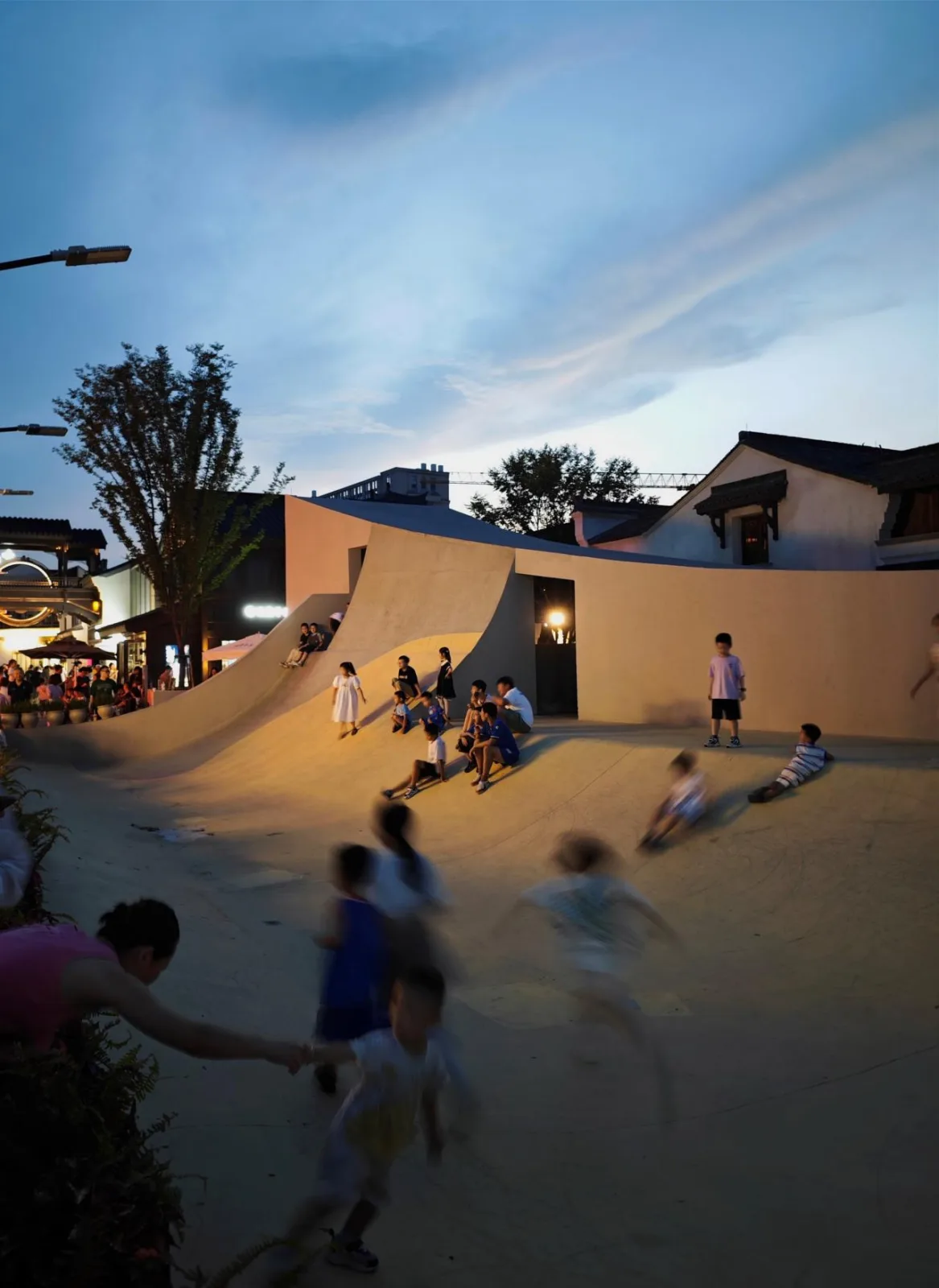 BIM Architecture | Xiangfu Bridge Traditional Style Block: Urban Revitalization and Block Revitalization/Goa Elephant Design
