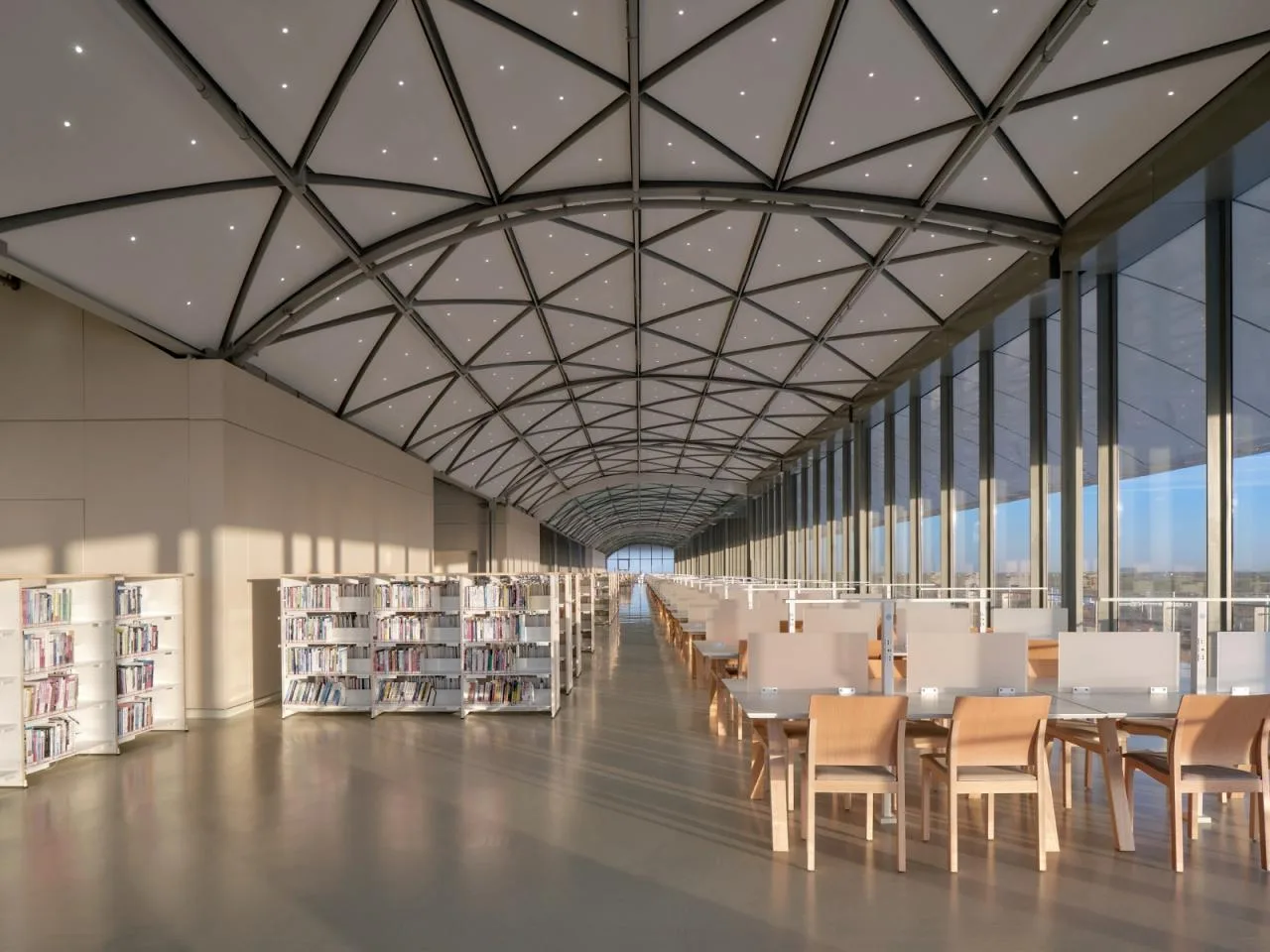 BIM Architecture | Civil Aviation University of China Ninghe Campus Library/Tongji Original Works Studio