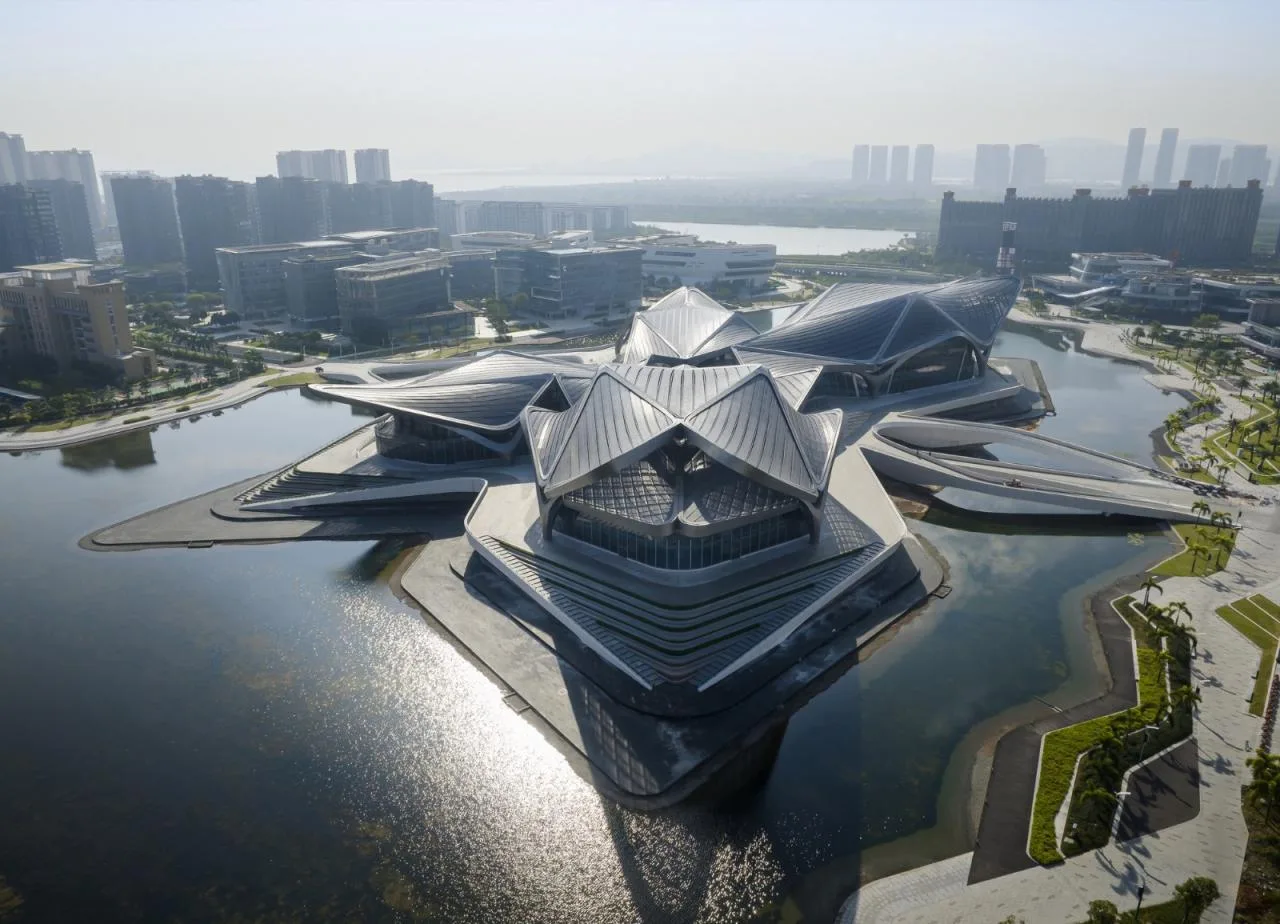 BIM Architecture | Zhuhai Jinwan Citizen Art Center/Zaha Hadid Architects