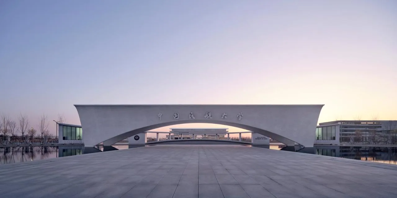 BIM Architecture | Civil Aviation University of China Ninghe Campus Library/Tongji Original Works Studio