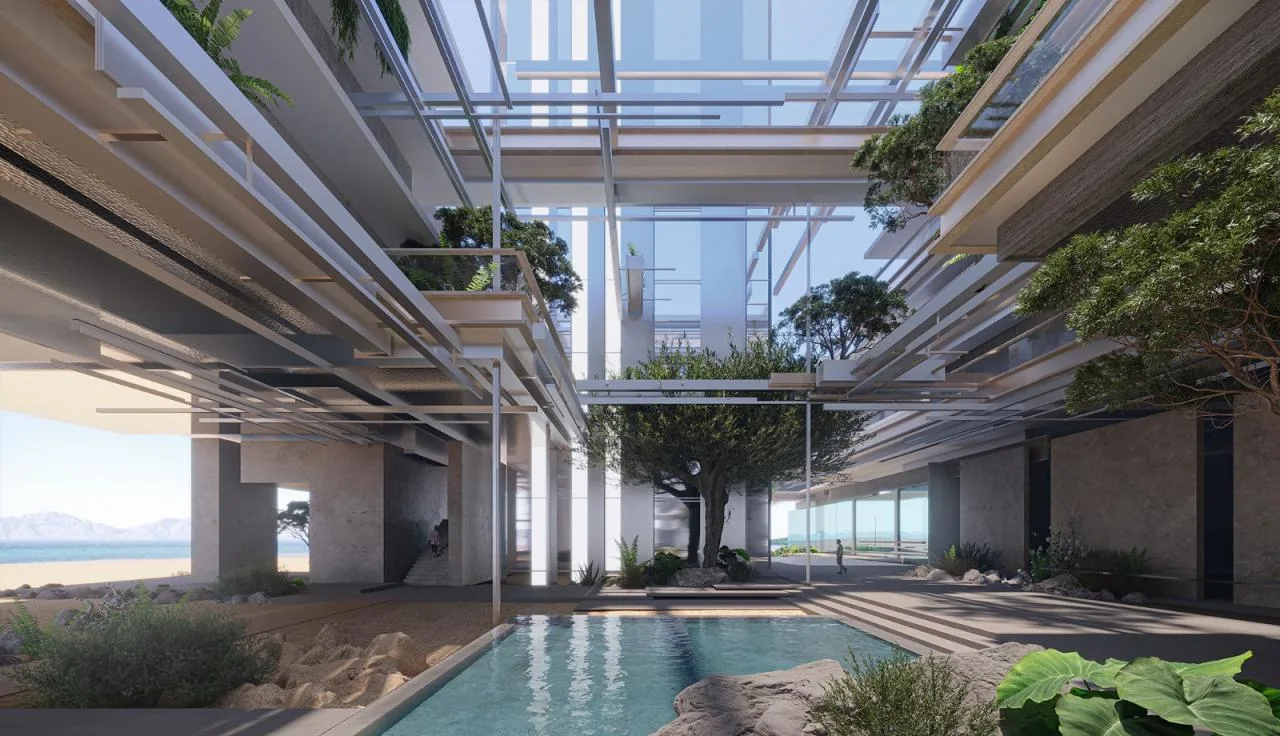 BIM Architecture | Future Luxury Seaside Resort - Epicon/10 Design
