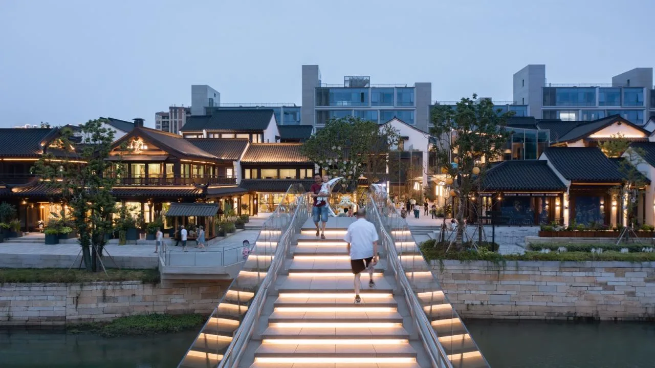 BIM Architecture | Xiangfu Bridge Traditional Style Block: Urban Revitalization and Block Revitalization/Goa Elephant Design