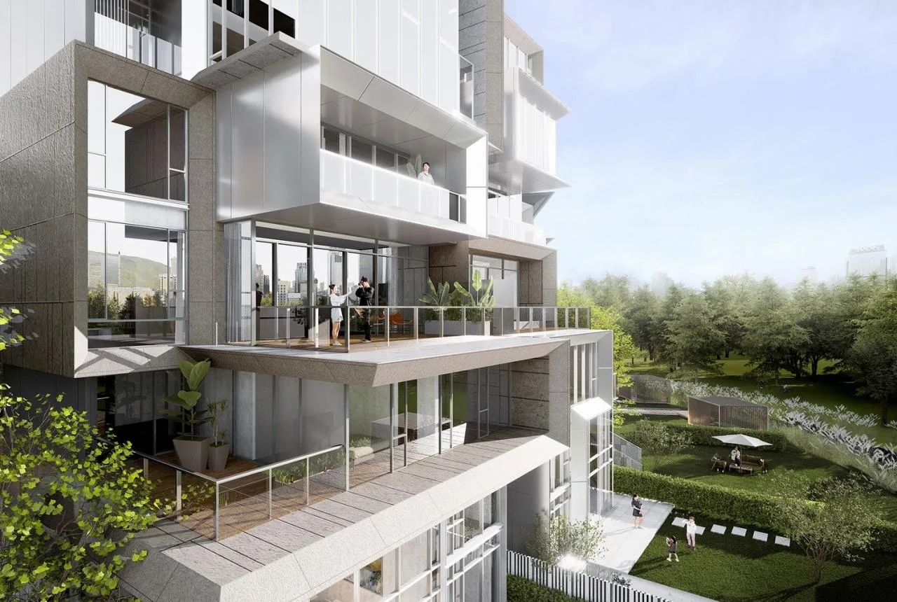 BIM Architecture | Chengdu Luhu Heishi Island: Vertical Five Linked Villas/Meng Fanhao Line+Architectural Firm