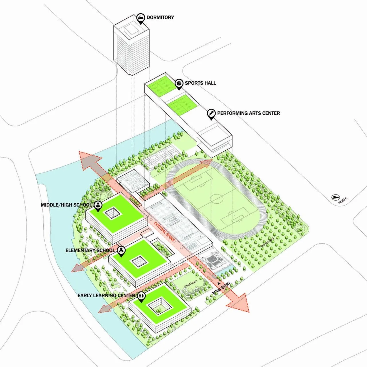 BIM Architecture | Suzhou Huitong School/Perkins Eastman