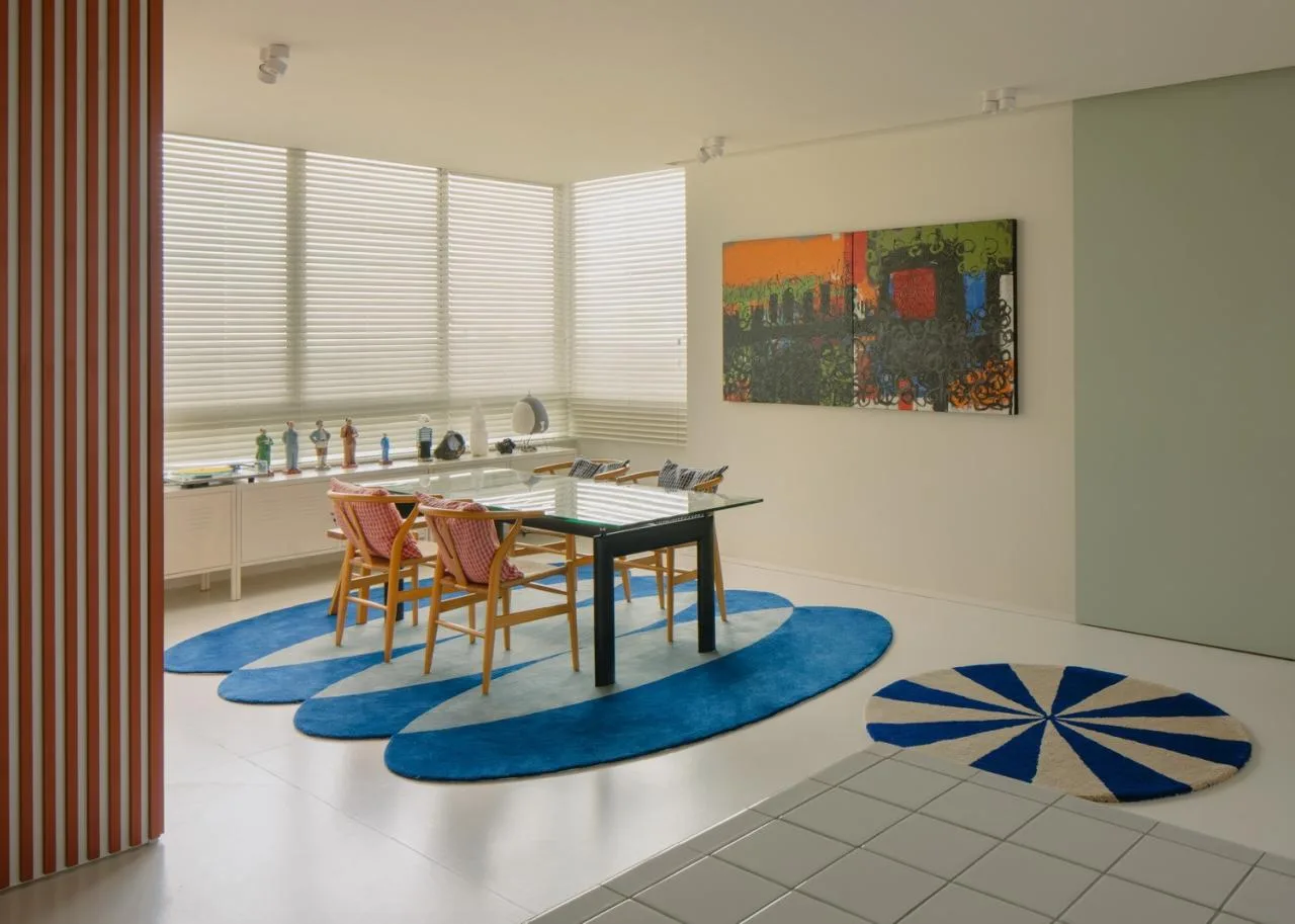 BIM Architecture | Home of Vibrant Colors: Renovation of Brutalist Apartments/SPARK in Singapore