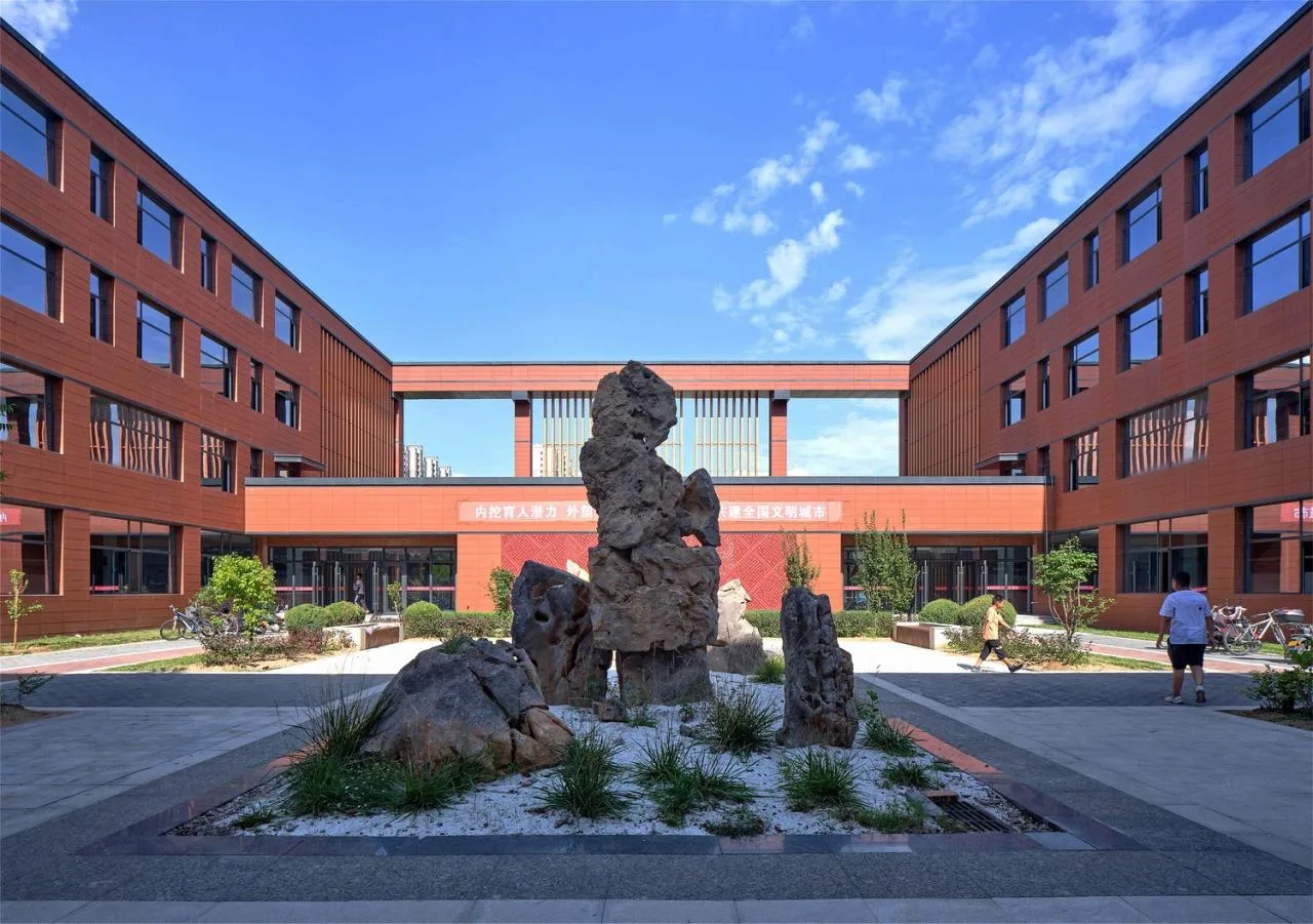 BIM Architecture | Shenmu Middle School Project/Chinese Academy of Sciences Architectural Design and Research Institute Co., Ltd