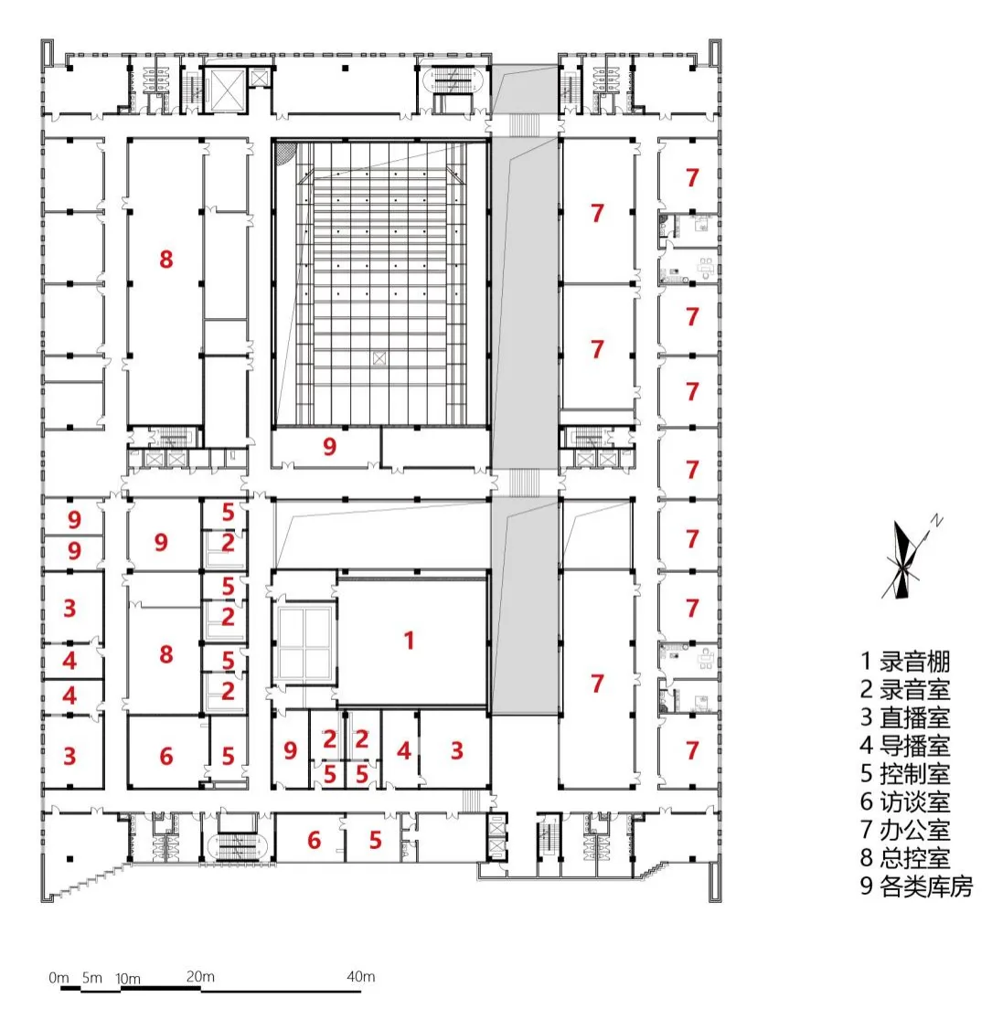 BIM Architecture | Shenmu News and Culture Center/Chinese Academy of Sciences Architectural Design and Research Institute Co., Ltd