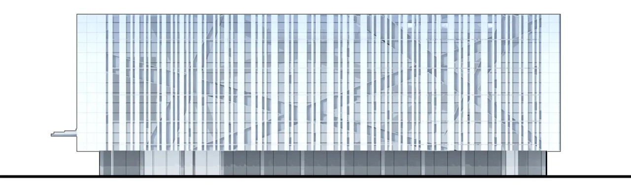 BIM Architecture | Shenmu News and Culture Center/Chinese Academy of Sciences Architectural Design and Research Institute Co., Ltd